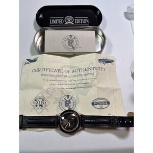 Fossil Raiders Limited Edition NFL Watch w/ Tin & COA – Untested